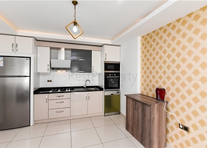 Möblierte 1+1-Wohnung im Stadtteil Mahmutlar