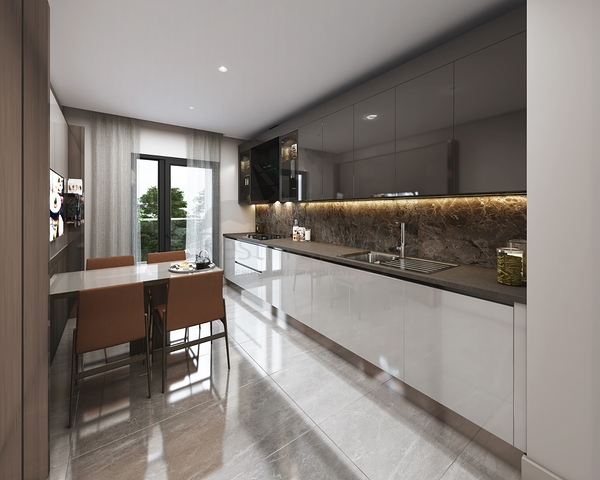 Eine groß angelegte Wohnanlage im Zentrum des Bezirks Pendik Eine groß angelegte Wohnanlage im Zentrum des Bezirks Pendik