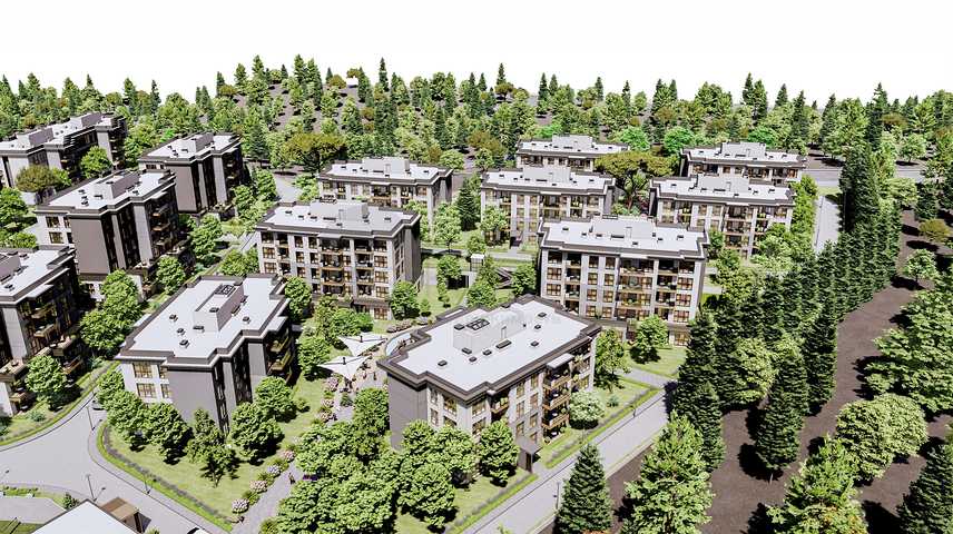 Eine groß angelegte Wohnanlage im Zentrum des Bezirks Pendik Eine groß angelegte Wohnanlage im Zentrum des Bezirks Pendik