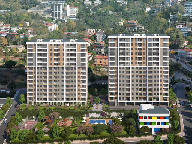 Projekt für ein Familienkonzept mitten im Grünen