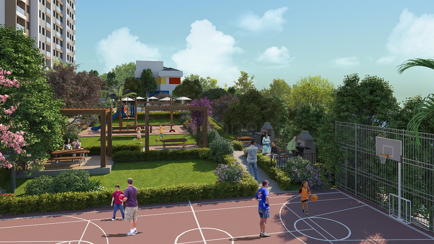 Projekt für ein Familienkonzept mitten im Grünen