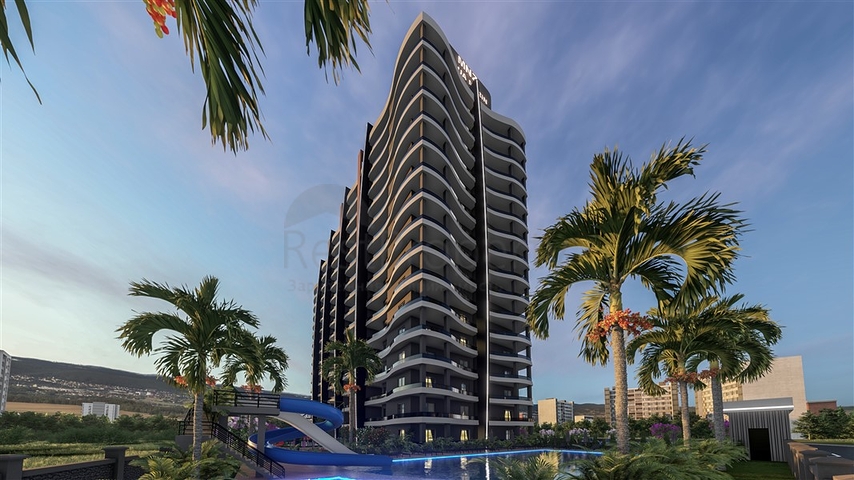 Wohnungen in einem im Bau befindlichen Komplex im Bezirk Tomyuk