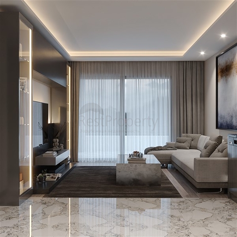 Wohnungen in einem im Bau befindlichen Komplex im Bezirk Tomyuk