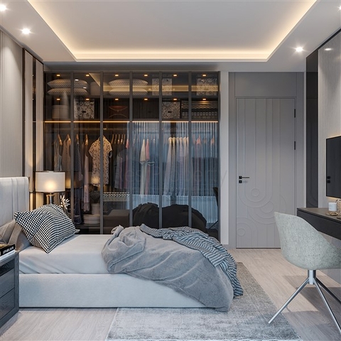 Wohnungen in einem im Bau befindlichen Komplex im Bezirk Tomyuk