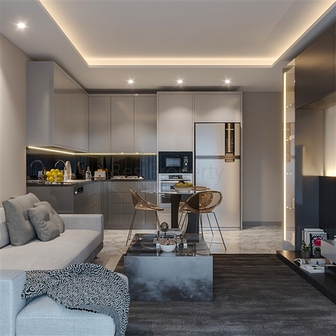 Wohnungen in einem im Bau befindlichen Komplex im Bezirk Tomyuk