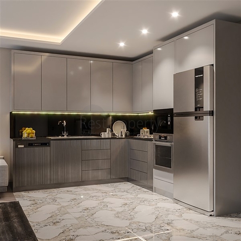 Wohnungen in einem im Bau befindlichen Komplex im Bezirk Tomyuk