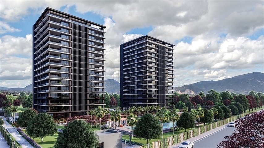 Geräumige 5+1 Wohnungen im zentralen Stadtteil Yenişehir