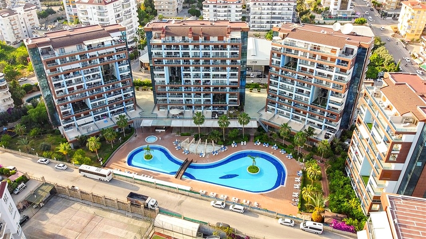 Studio-Apartment 0+1 im Schlafbereich von Alanya