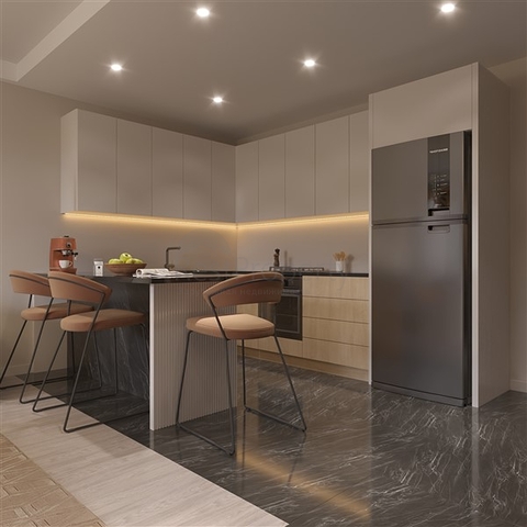 Wohnungen in einem im Bau befindlichen Komplex mit reicher Infrastruktur im Stadtteil Erdemli