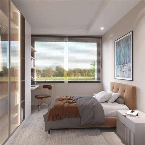 Wohnungen in einem im Bau befindlichen Komplex mit reicher Infrastruktur im Stadtteil Erdemli