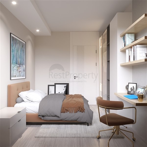 Wohnungen in einem im Bau befindlichen Komplex mit reicher Infrastruktur im Stadtteil Erdemli