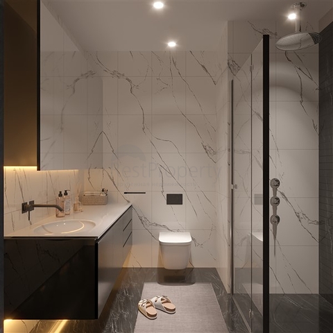 Wohnungen in einem im Bau befindlichen Komplex mit reicher Infrastruktur im Stadtteil Erdemli