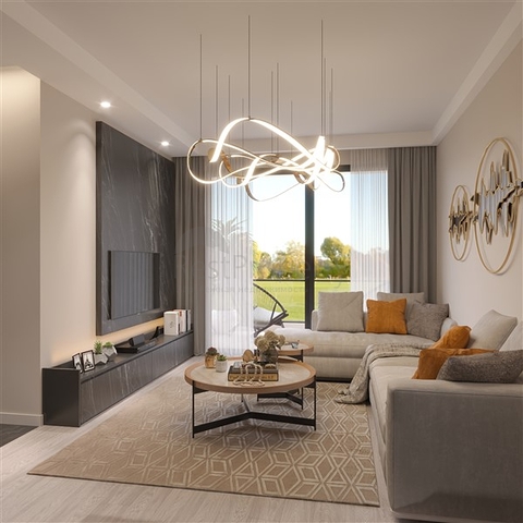 Wohnungen in einem im Bau befindlichen Komplex mit reicher Infrastruktur im Stadtteil Erdemli