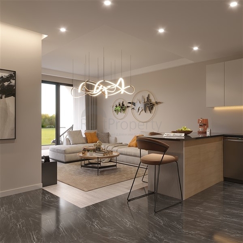 Wohnungen in einem im Bau befindlichen Komplex mit reicher Infrastruktur im Stadtteil Erdemli