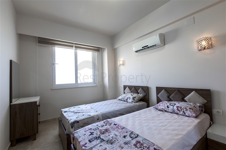 Wohnungen an der ersten Küste im Stadtteil Erdemli