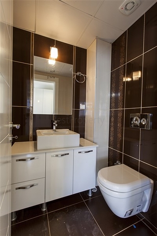 Wohnungen an der ersten Küste im Stadtteil Erdemli