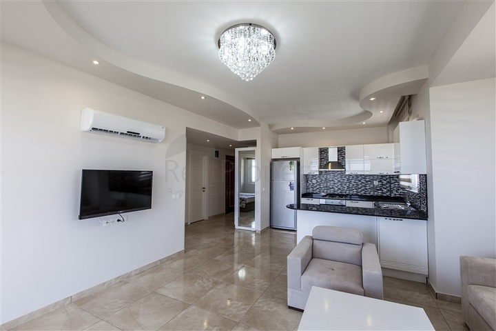 Wohnungen an der ersten Küste im Stadtteil Erdemli