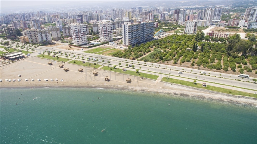 Wohnungen an der ersten Küste im Stadtteil Erdemli