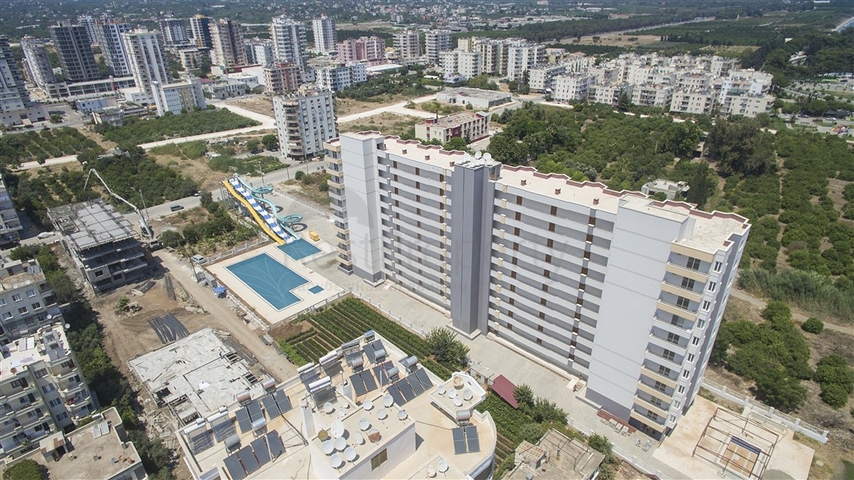 Wohnungen an der ersten Küste im Stadtteil Erdemli