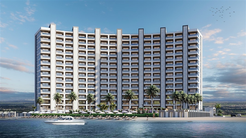 Investitionsprojekt an der ersten Küste in der Region Erdemli