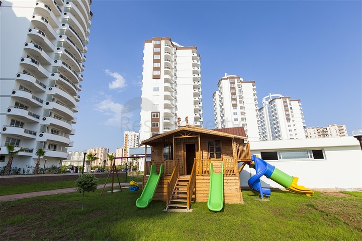 Geräumige Apartments in einem fertigen Komplex, 200 Meter vom Meer entfernt, im Stadtteil Erdemli