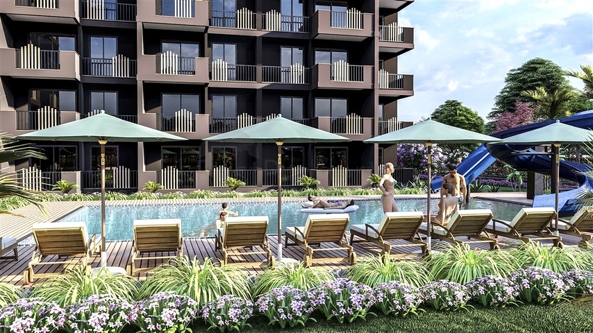 Projekt während der Bauphase im Gebiet von Cesmeli   