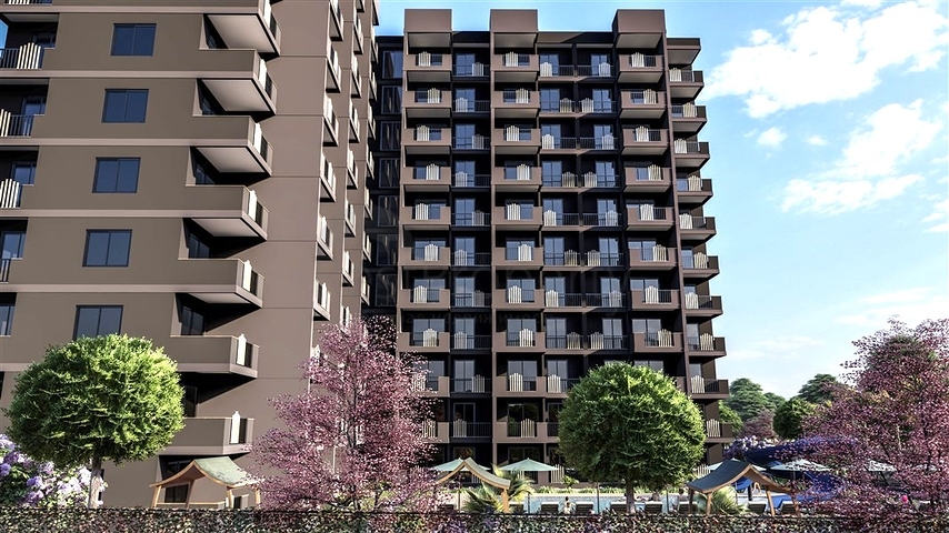 Projekt während der Bauphase im Gebiet von Cesmeli   