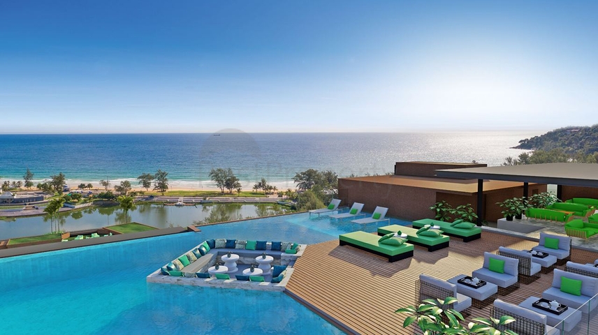 Fertige Wohnung 300 m vom Strand von Karon entfernt