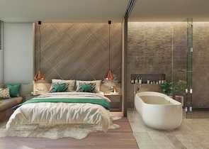 Fertige Wohnung 300 m vom Strand von Karon entfernt