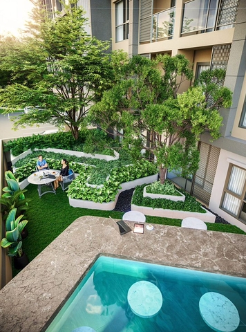 Wohnanlage während der Bauphase in der Nähe von Bang Tao Beach Wohnanlage während der Bauphase in der Nähe von Bang Tao Beach