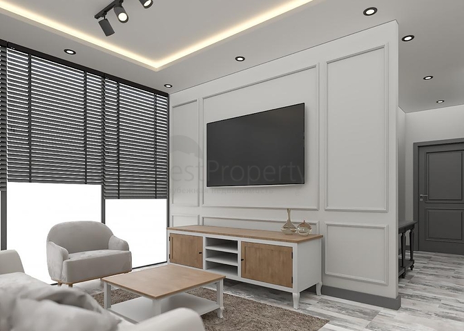 Wohnkomplex in der Endphase des Baus im Gebiet von Cesmeli