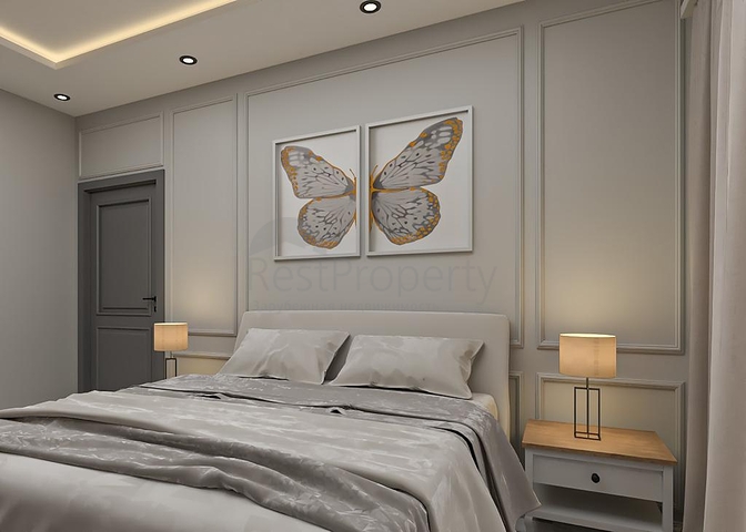 Wohnkomplex in der Endphase des Baus im Gebiet von Cesmeli