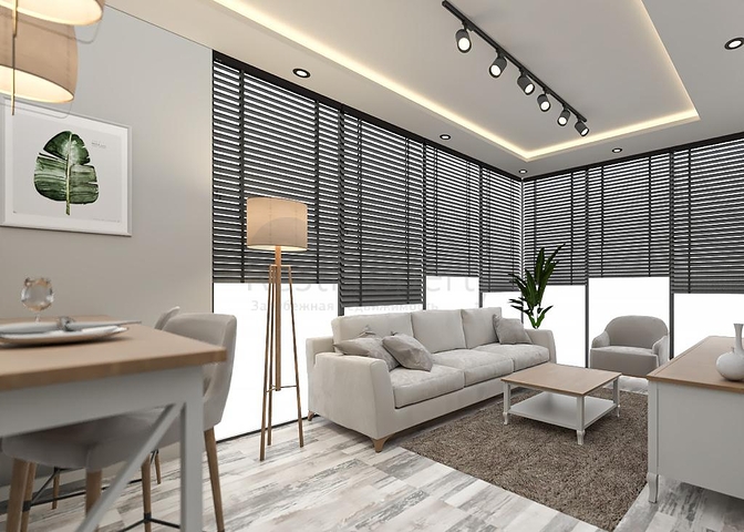 Wohnkomplex in der Endphase des Baus im Gebiet von Cesmeli