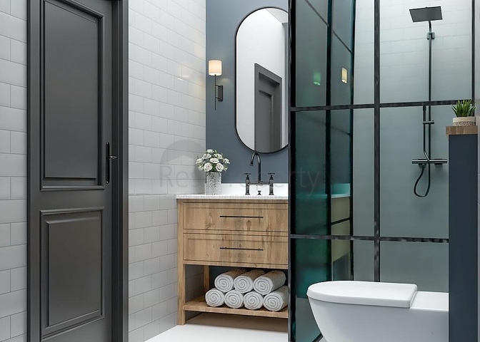 Wohnkomplex in der Endphase des Baus im Gebiet von Cesmeli