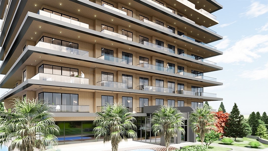 Apartment 2+1 in Tosmur