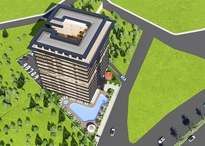 Apartment 2+1 in Tosmur