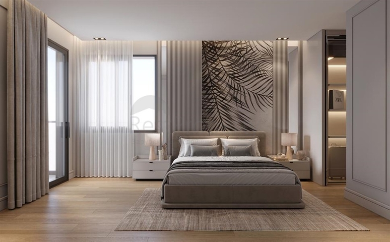 Eine groß angelegte Wohnanlage in der Bauphase im Stadtteil Arpachbachschisch