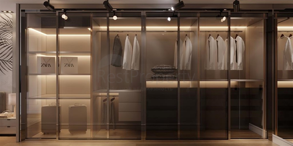 Eine groß angelegte Wohnanlage in der Bauphase im Stadtteil Arpachbachschisch