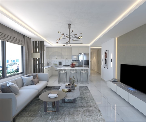 Wohnungen in einem im Bau befindlichen Premium-Segment-Komplex, 150 Meter vom Meer entfernt