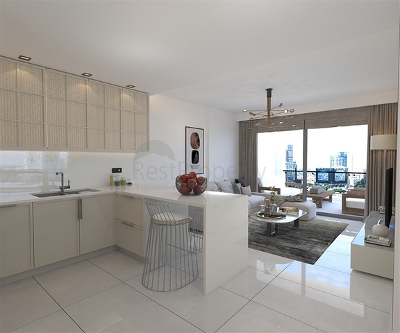 Wohnungen in einem im Bau befindlichen Premium-Segment-Komplex, 150 Meter vom Meer entfernt