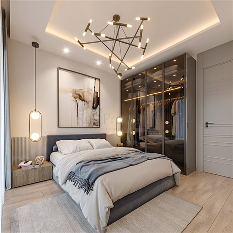 Apartments mit Hotelinfrastruktur im Stadtteil Erdemli