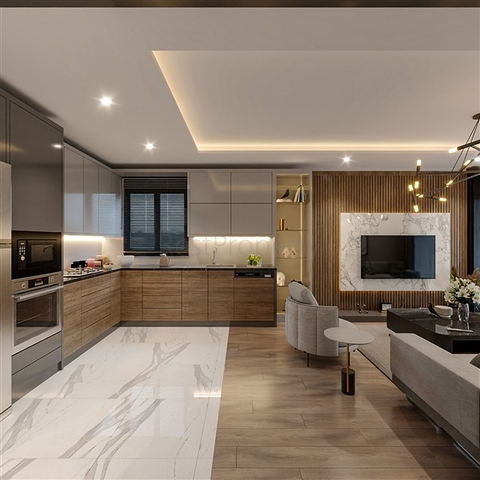 Apartments mit Hotelinfrastruktur im Stadtteil Erdemli