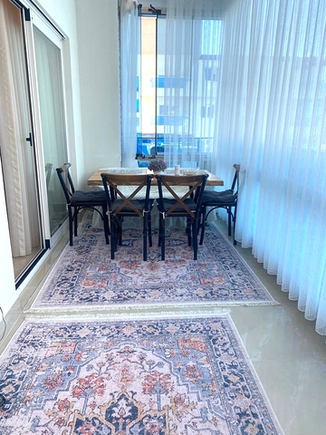 Möblierte 1+1-Wohnung in einem Premium-Komplex im Stadtteil Mahmutlar