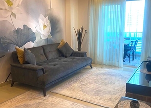 Möblierte 1+1-Wohnung in einem Premium-Komplex im Stadtteil Mahmutlar