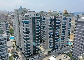 Möblierte 1+1-Wohnung in einem Premium-Komplex im Stadtteil Mahmutlar