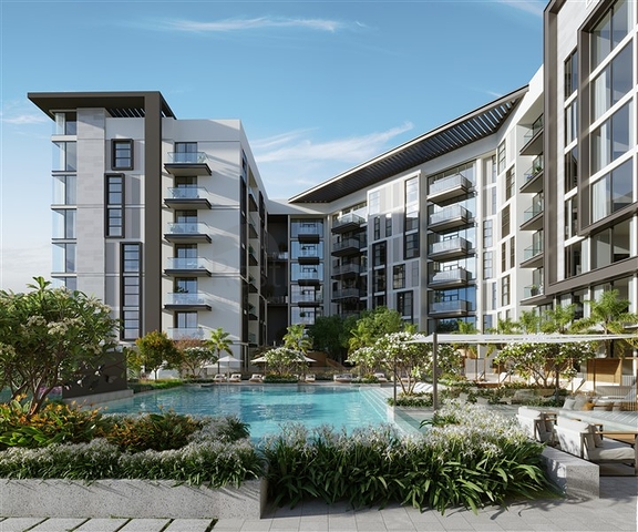 Neue Luxuswohnanlage im Stadtteil Arjan 