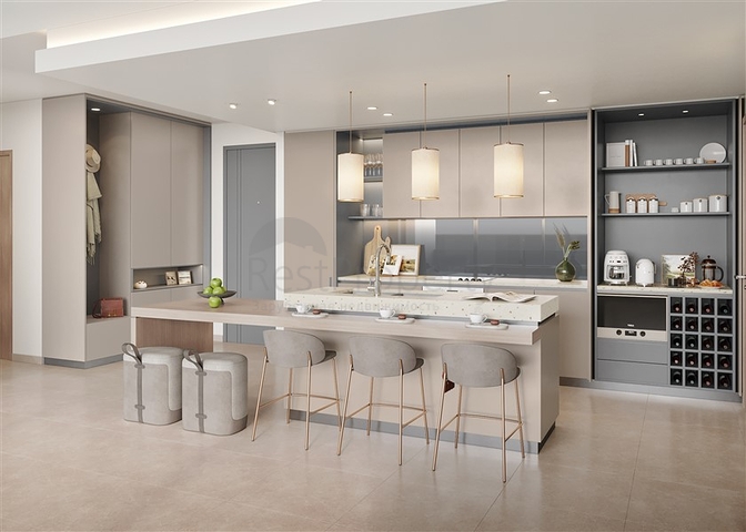 Neue Luxuswohnanlage im Stadtteil Arjan 