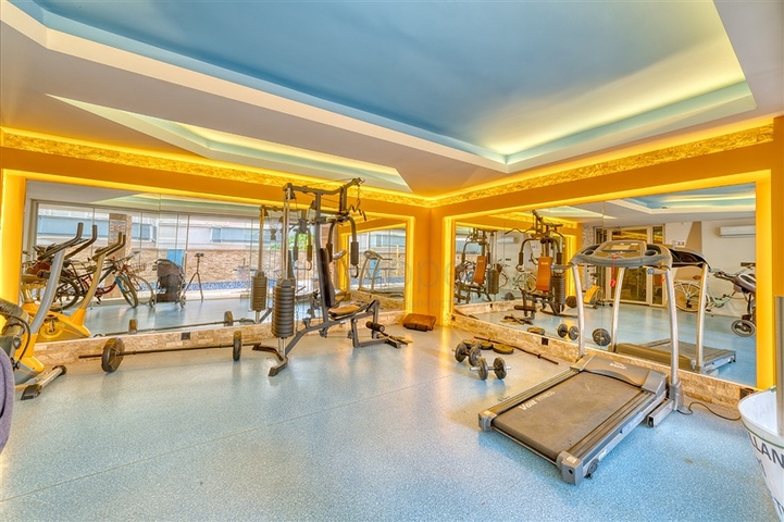 Möblierte 2+1-Wohnung im Herzen von Alanya