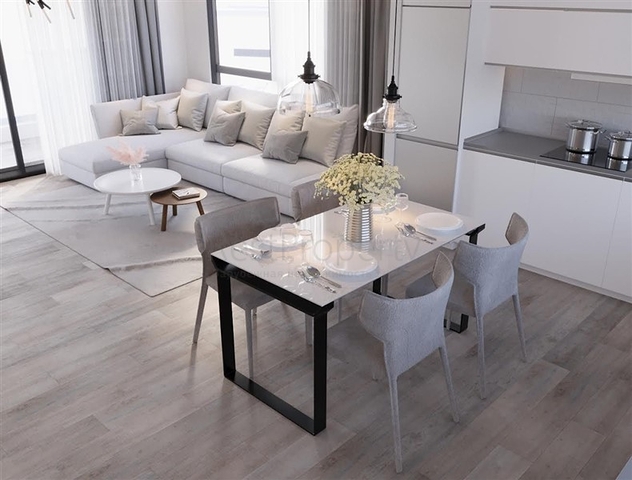 Penthouse 250 m vom Mittelmeer entfernt in der malerischen Gegend von Esentepe 