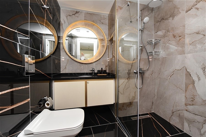 1+1 voll ausgestattete Wohnung zu Fuß vom Meer entfernt 